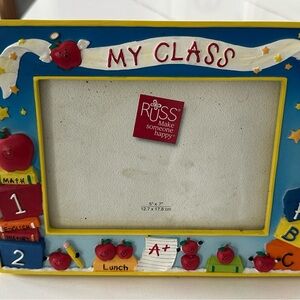 Russ My Class Kids Frame - Blue and Yellow